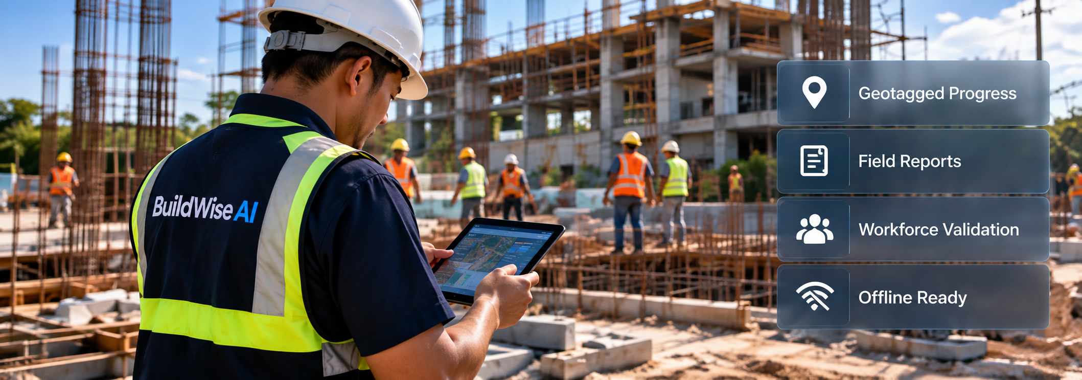 BuildWise mobile field reporting